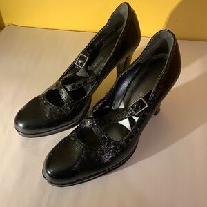 Massimo Baldi Patent Leather Heels 7.5